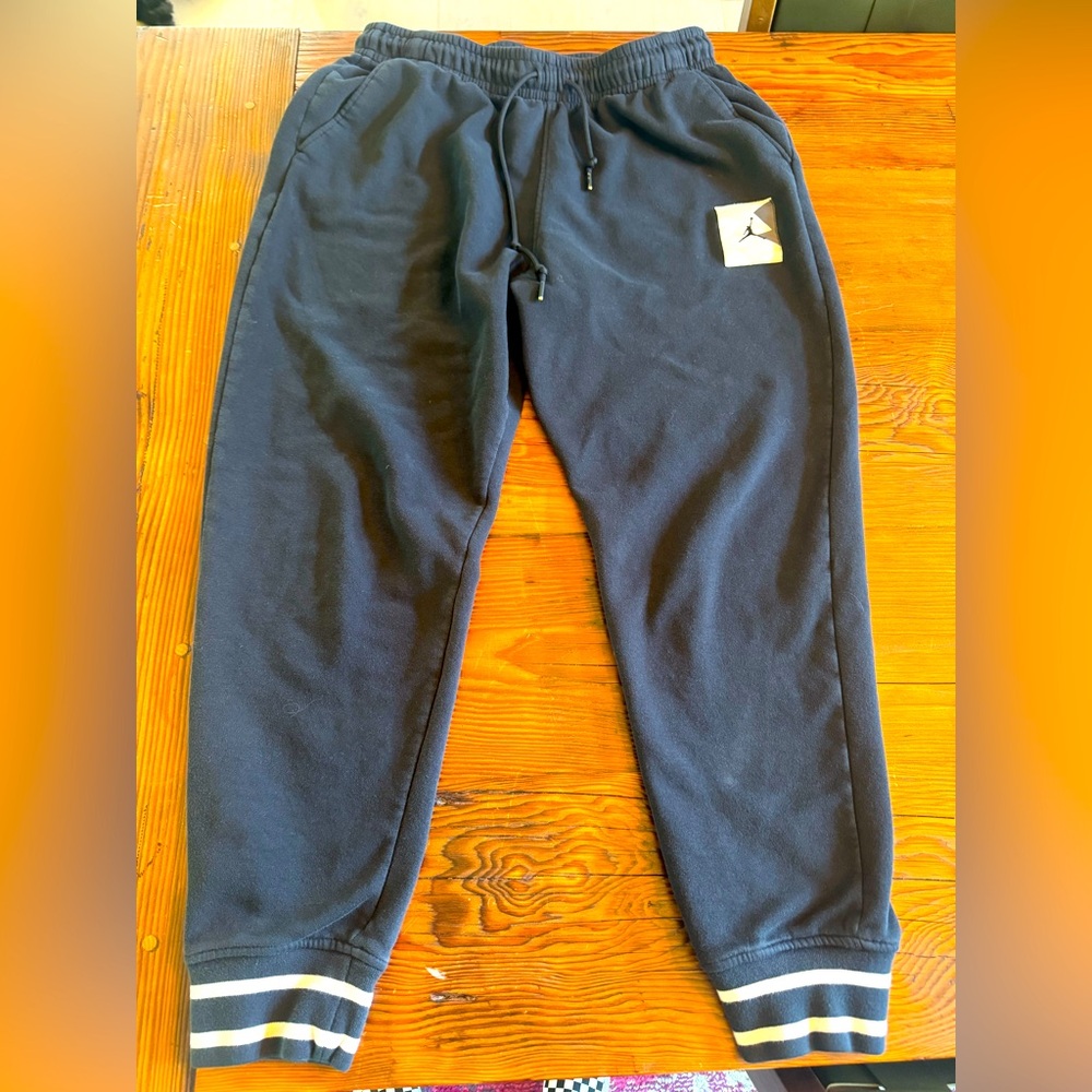 Nike Jordan Brand black sweat pants, men’s large